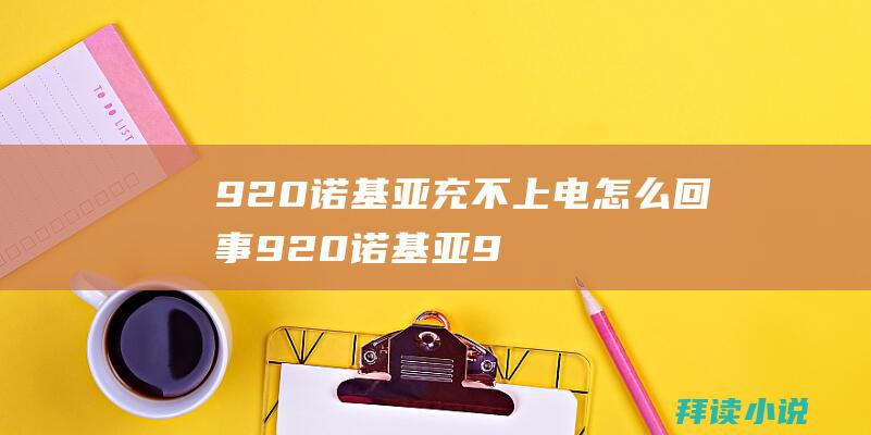 920诺基亚充不上电怎么回事920诺基亚9